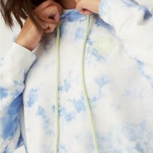 Daydreamer Sky Blue Tie-Dye Hoodie